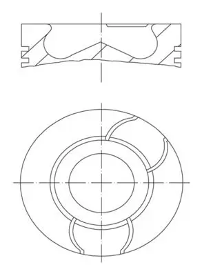 Handler.Part Piston MAHLE 061PI00134000 1