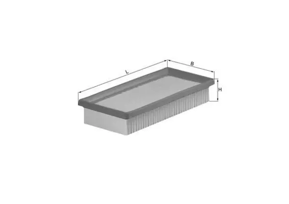 Handler.Part Air filter MAHLE LX589 1