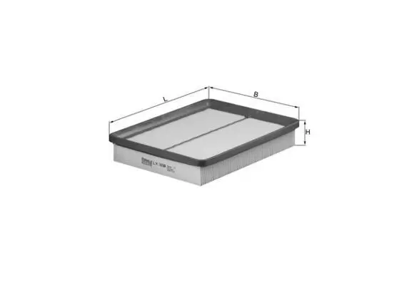 Handler.Part Air filter MAHLE LX1039 1