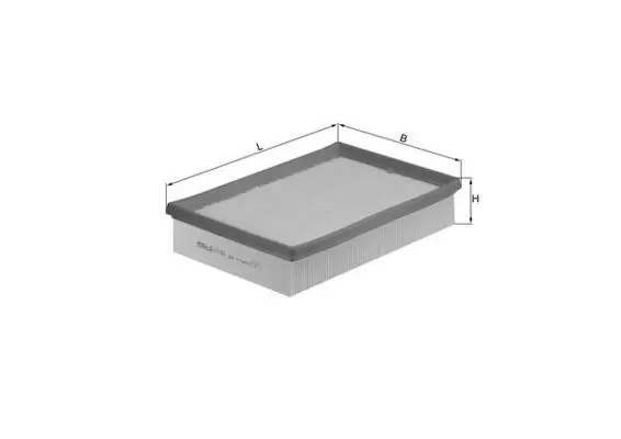 Handler.Part Air filter MAHLE LX1044 1