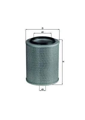 Handler.Part Air filter MAHLE LX92 1