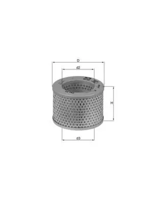 Handler.Part Air filter MAHLE LX184 1