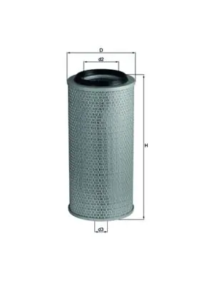 Handler.Part Air filter MAHLE LX236 1