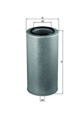 Handler.Part Air filter MAHLE LX271 1