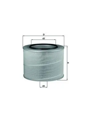 Handler.Part Air filter MAHLE LX506 1