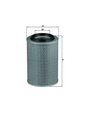 Handler.Part Air filter MAHLE LX46 1