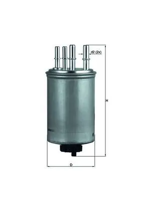 Handler.Part Fuel filter MAHLE KL506 1