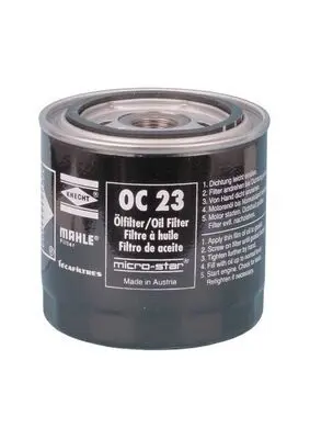 Handler.Part Oil filter MAHLE OC23 2