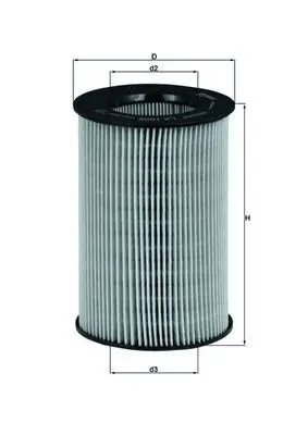 Handler.Part Air filter MAHLE LX1805 1