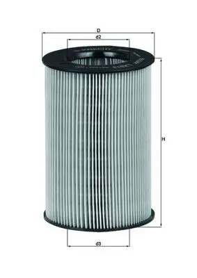 Handler.Part Air filter MAHLE LX813 1