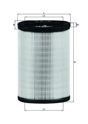 Handler.Part Air filter MAHLE LX597 1