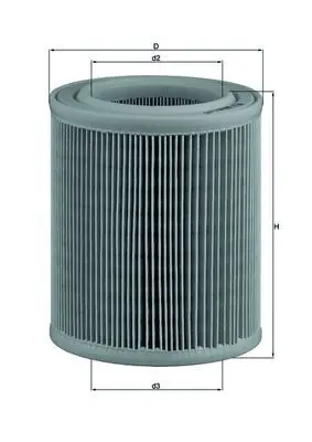 Handler.Part Air filter MAHLE LX329 1