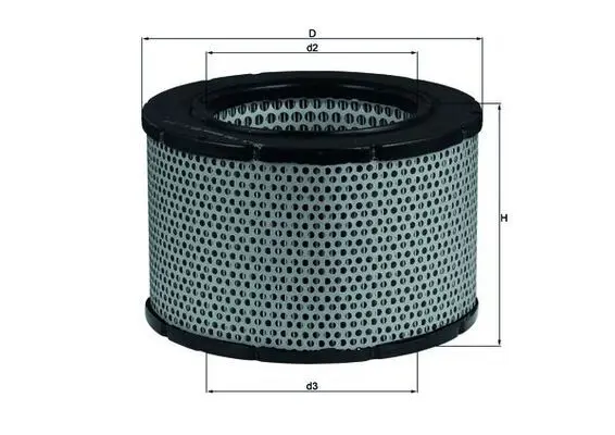 Handler.Part Air filter MAHLE LX190 1