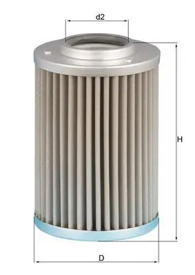 Handler.Part Hydraulic filter, automatic transmission MAHLE HX40 1