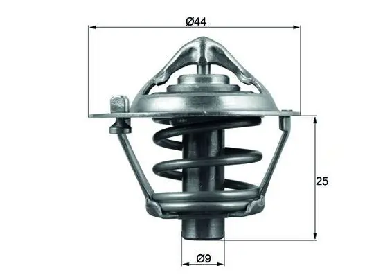 Handler.Part Thermostat, coolant MAHLE TX11382D 1