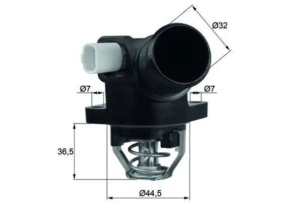 Handler.Part Thermostat, coolant MAHLE TM32103 1