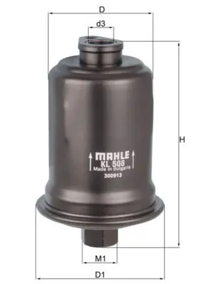 Handler.Part Fuel filter MAHLE KL508 1