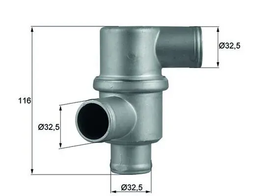 Handler.Part Thermostat, coolant MAHLE TH3780 1