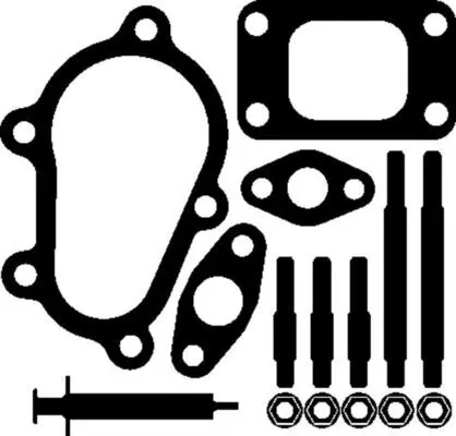 Handler.Part Mounting kit, charger MAHLE 228TA17648000 1