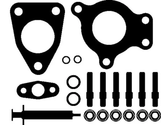 Handler.Part Mounting kit, charger MAHLE 021TA15192000 1