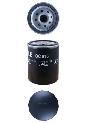 Handler.Part Oil filter MAHLE OC615 2