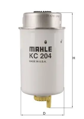 Handler.Part Fuel filter MAHLE KC204 1