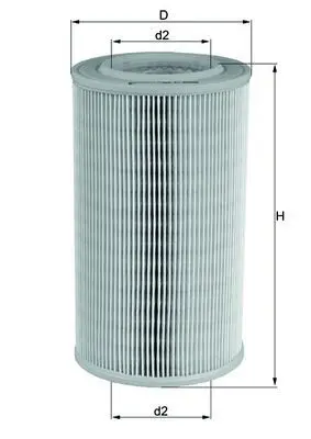 Handler.Part Air filter MAHLE LX803 1