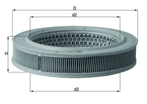 Handler.Part Air filter MAHLE LX552 1