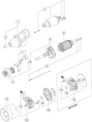 Handler.Part Starter MAHLE MS86 3