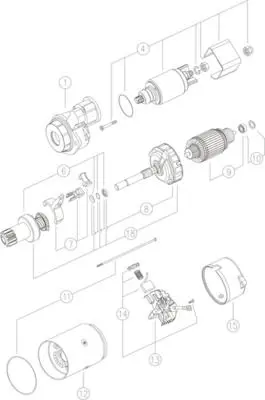 Handler.Part Starter MAHLE MS176 3