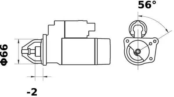 Handler.Part Starter MAHLE MS9 1