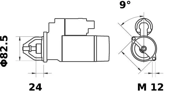 Handler.Part Starter MAHLE MS10 1