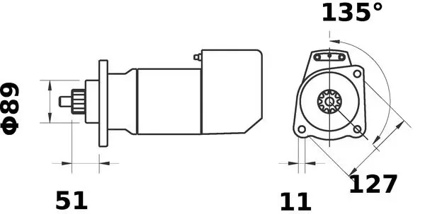 Handler.Part Starter MAHLE MS587 2