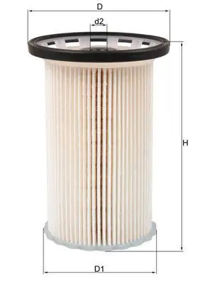 Handler.Part Fuel filter MAHLE KX342 1