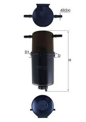 Handler.Part Fuel filter MAHLE KL873 1