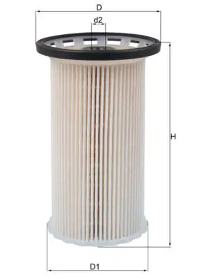 Handler.Part Fuel filter MAHLE KX386 1