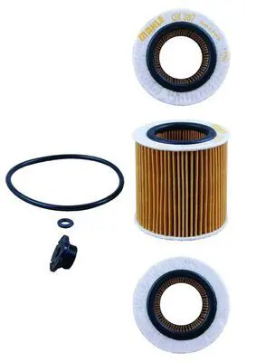 Handler.Part Oil filter MAHLE OX387D1 2