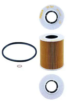 Handler.Part Oil filter MAHLE OX369D 2