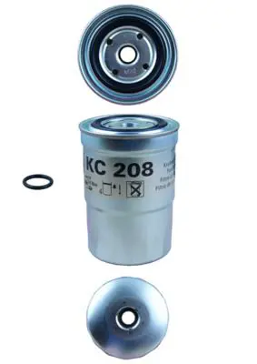 Handler.Part Fuel filter MAHLE KC208 2