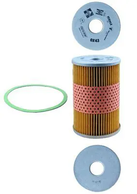 Handler.Part Oil filter MAHLE OX43D 2