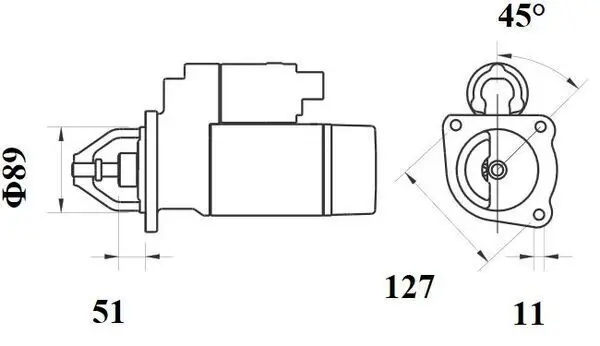 Handler.Part Starter MAHLE MS774 2