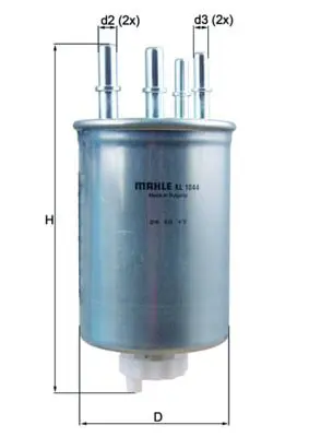 Handler.Part Fuel filter MAHLE KL1044 1