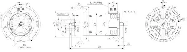 Handler.Part Electric Motor MAHLE MM156 2