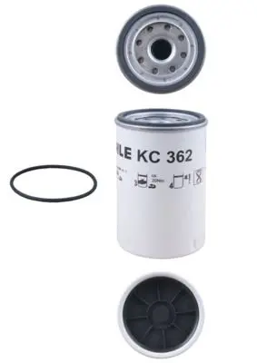 Handler.Part Fuel filter MAHLE KC362D 2