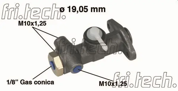 Handler.Part Brake master cylinder fri.tech. PF010 1