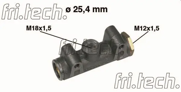 Handler.Part Brake master cylinder fri.tech. PF012 1