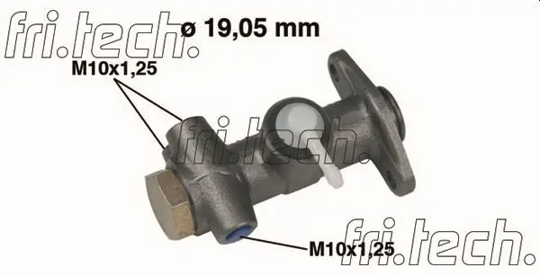 Handler.Part Brake master cylinder fri.tech. PF046 1