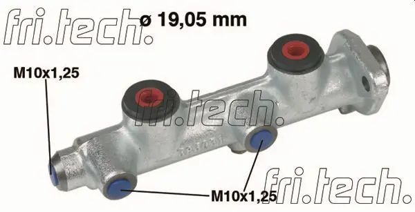 Handler.Part Brake master cylinder fri.tech. PF075 1