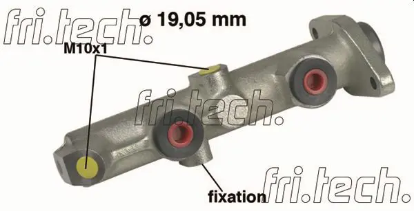 Handler.Part Brake master cylinder fri.tech. PF081 1