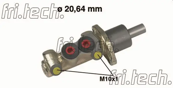 Handler.Part Brake master cylinder fri.tech. PF114 1